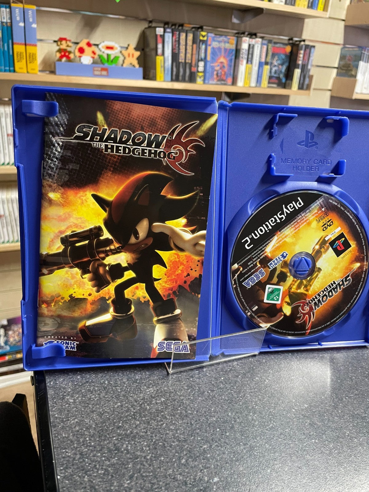 Shadow the Hedgehog - Sony Playstation 2 PS2 - Boxed w/Manual