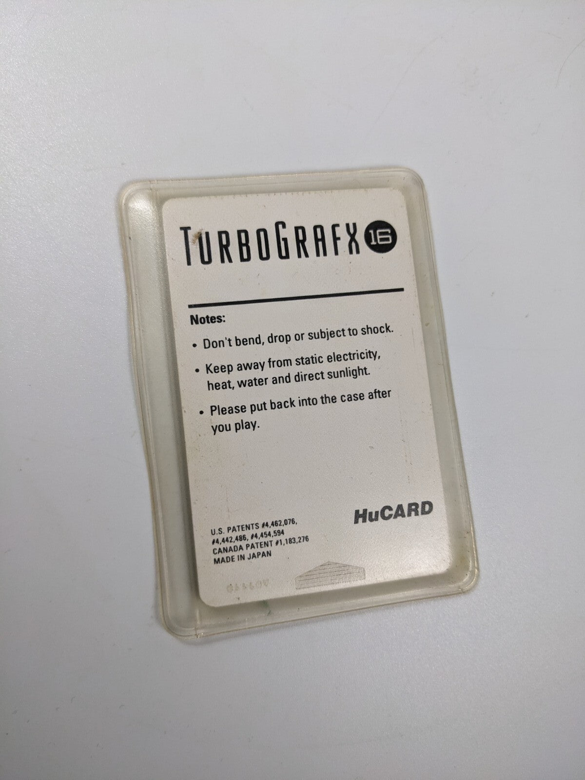 Moto Roader - Turbo Grafx 16 - Cart Only 
