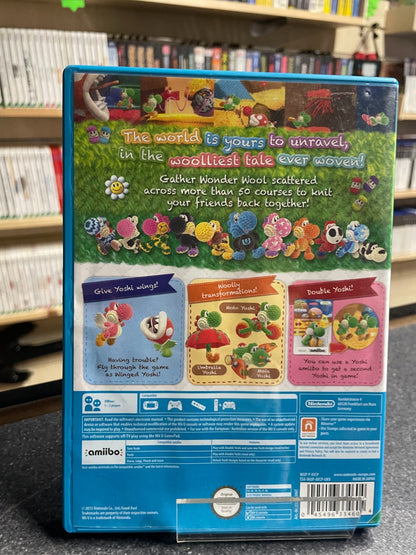 Yoshi's Woolly World - Nintendo Wii.U - Boxed no Manual