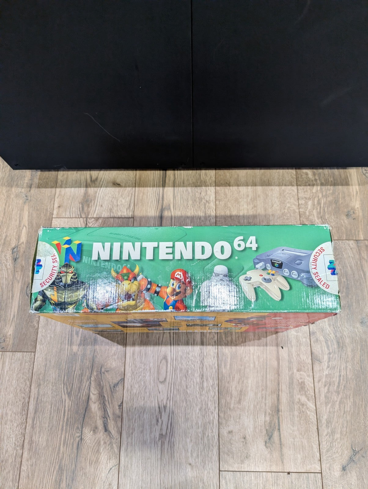 Nintendo N64 Console - Gold Controller - Boxed