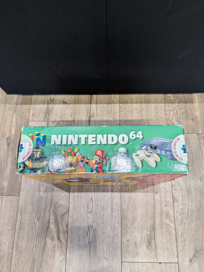 Nintendo N64 Console - Gold Controller - Boxed