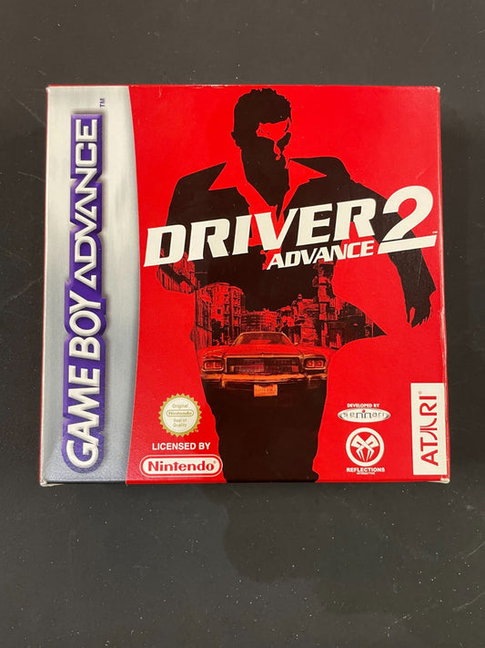 Driver Advance 2 - Nintendo Game Boy Advance - Boxed w/Manual