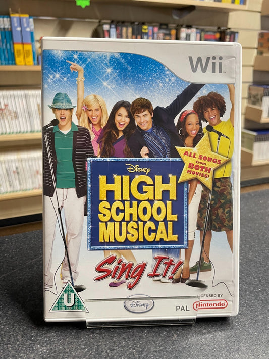 Disney High School Musical: Sing It! - Nintendo Wii - Boxed