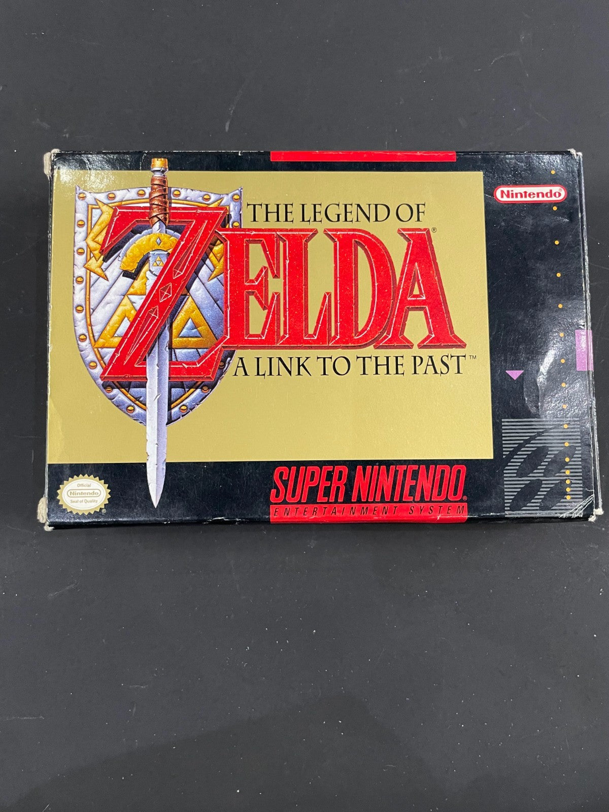 The Legend of Zelda  - SNES - Boxed with Manual + Poster + Map - USA