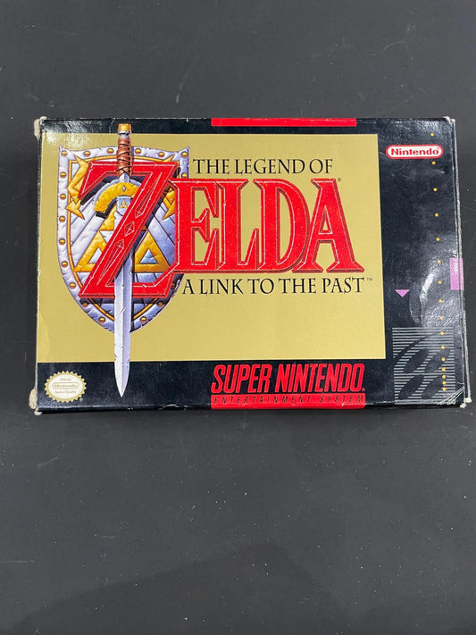 The Legend of Zelda  - SNES - Boxed with Manual + Poster + Map - USA