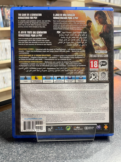 The Last of Us Remastered - PlayStation 4 PS4