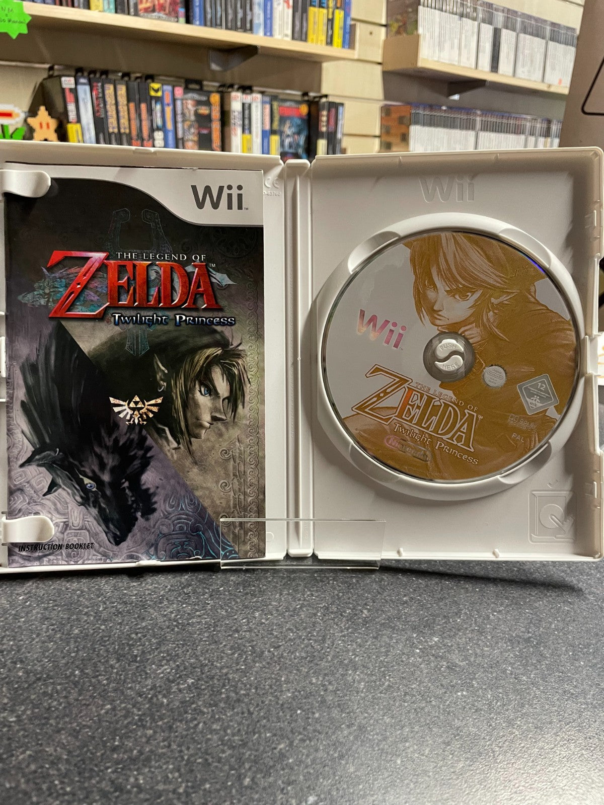 The Legend of Zelda: Twighlight Princess - Nintendo Wii  - Boxed with Manual