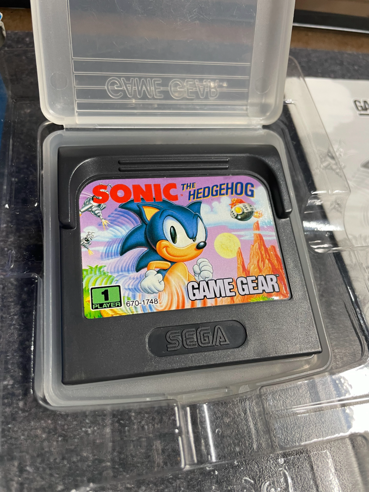 Sonic The Hedgehog - Sega Game Gear - Boxed & Complete - Very Good Condition