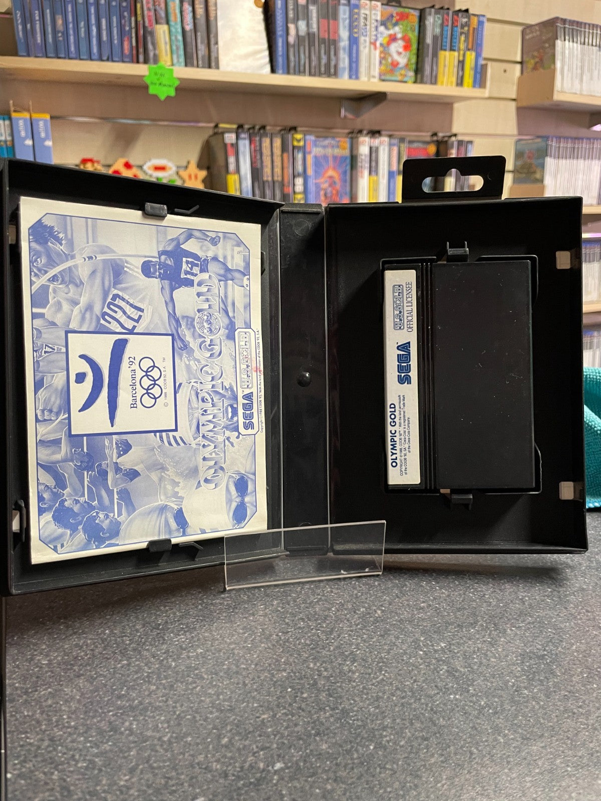 Olympic Gold: Barcelona '92 - Sega Master System - Boxed with Manual