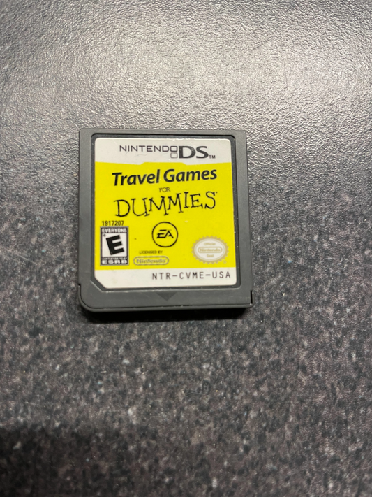 Travel Games for Dummies - Nintendo Ds - Cart Only