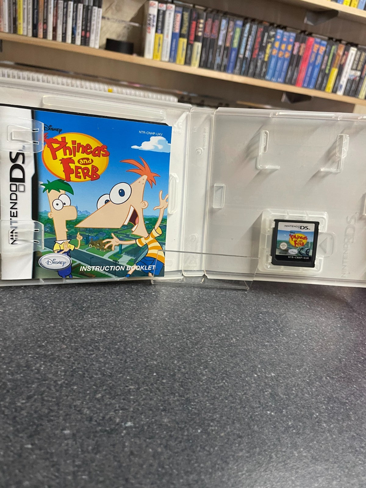 Disney Phineas and Ferb - Nintendo DS - Boxed with Manual