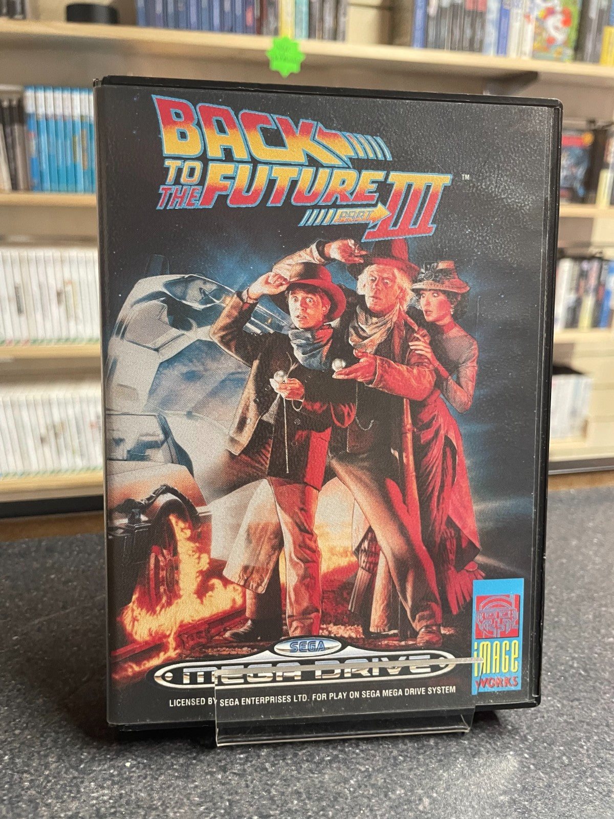 Back to the Future III - SEGA Mega Drive - Boxed wtih Manual