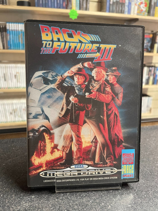 Back to the Future III - SEGA Mega Drive - Boxed wtih Manual