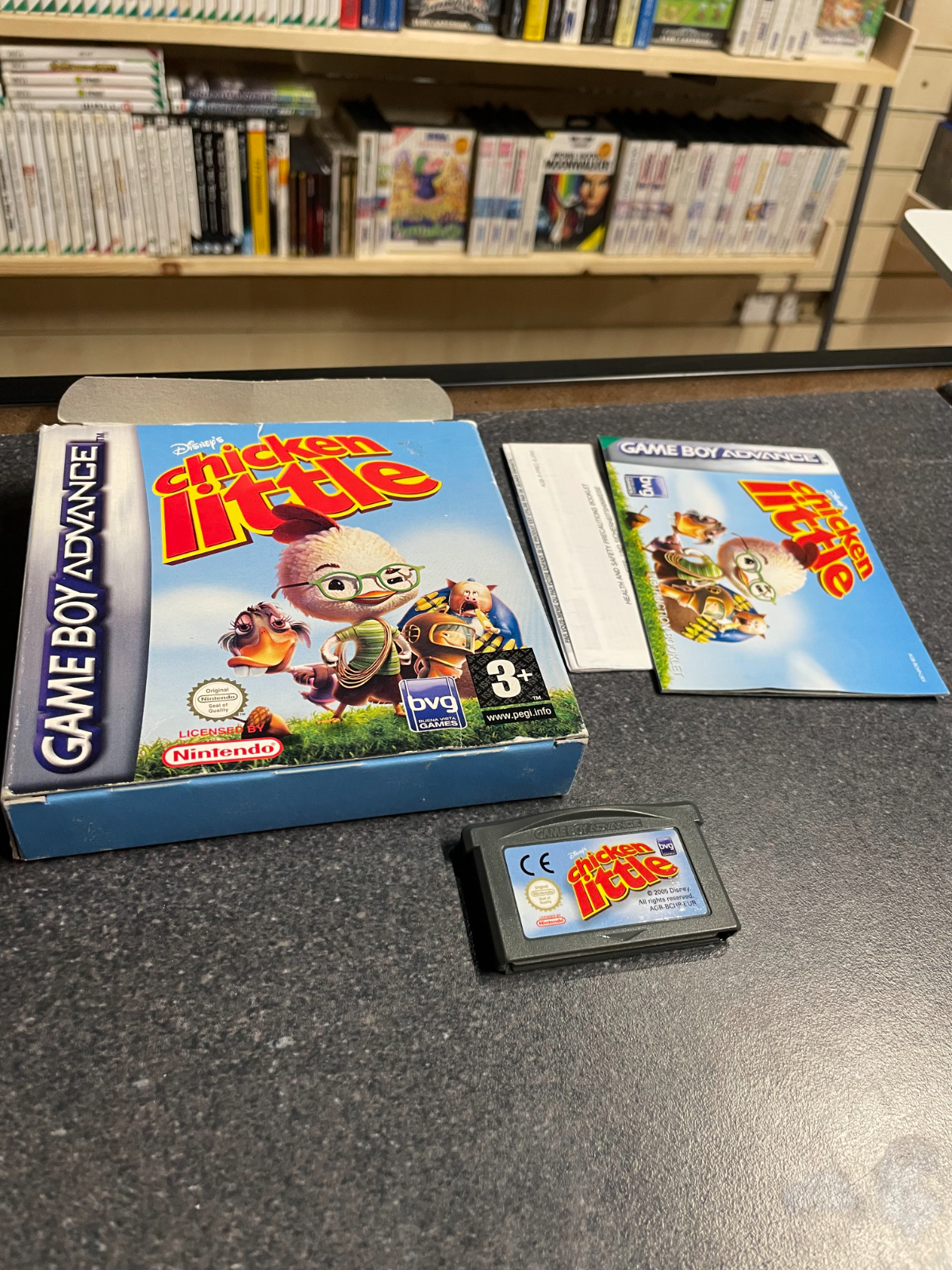 Disney's Chicken Little - Nintendo GameBoy Advance - Boxed & Complete