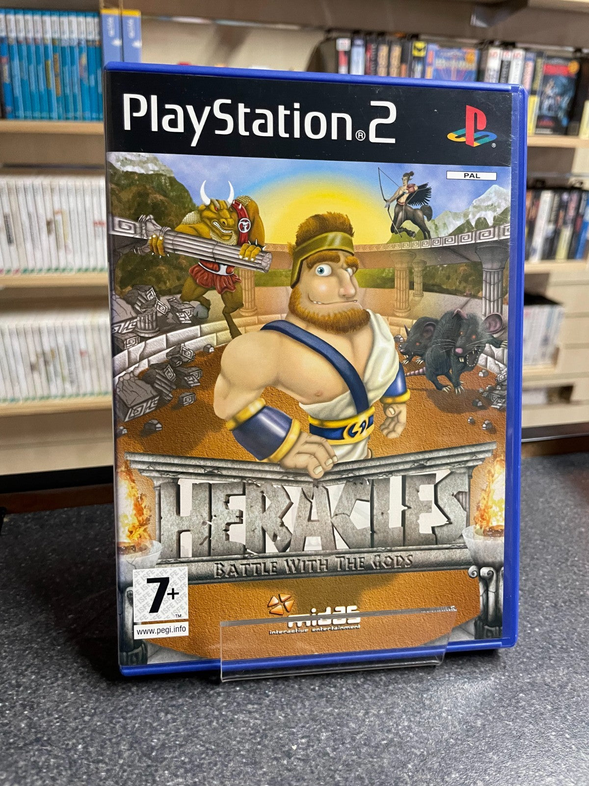 Heracles: Battle with the Gods - Sony Playstation 2 PS2 - Boxed w/Manual