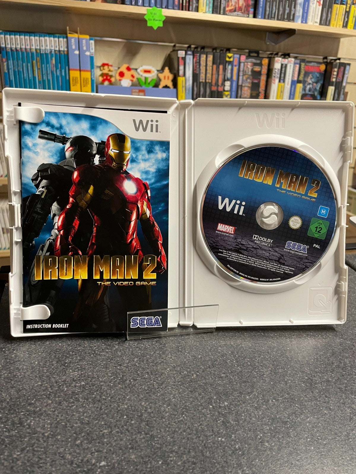 Iron Man 2: The Video Game - Nintendo Wii - Boxed with Manual