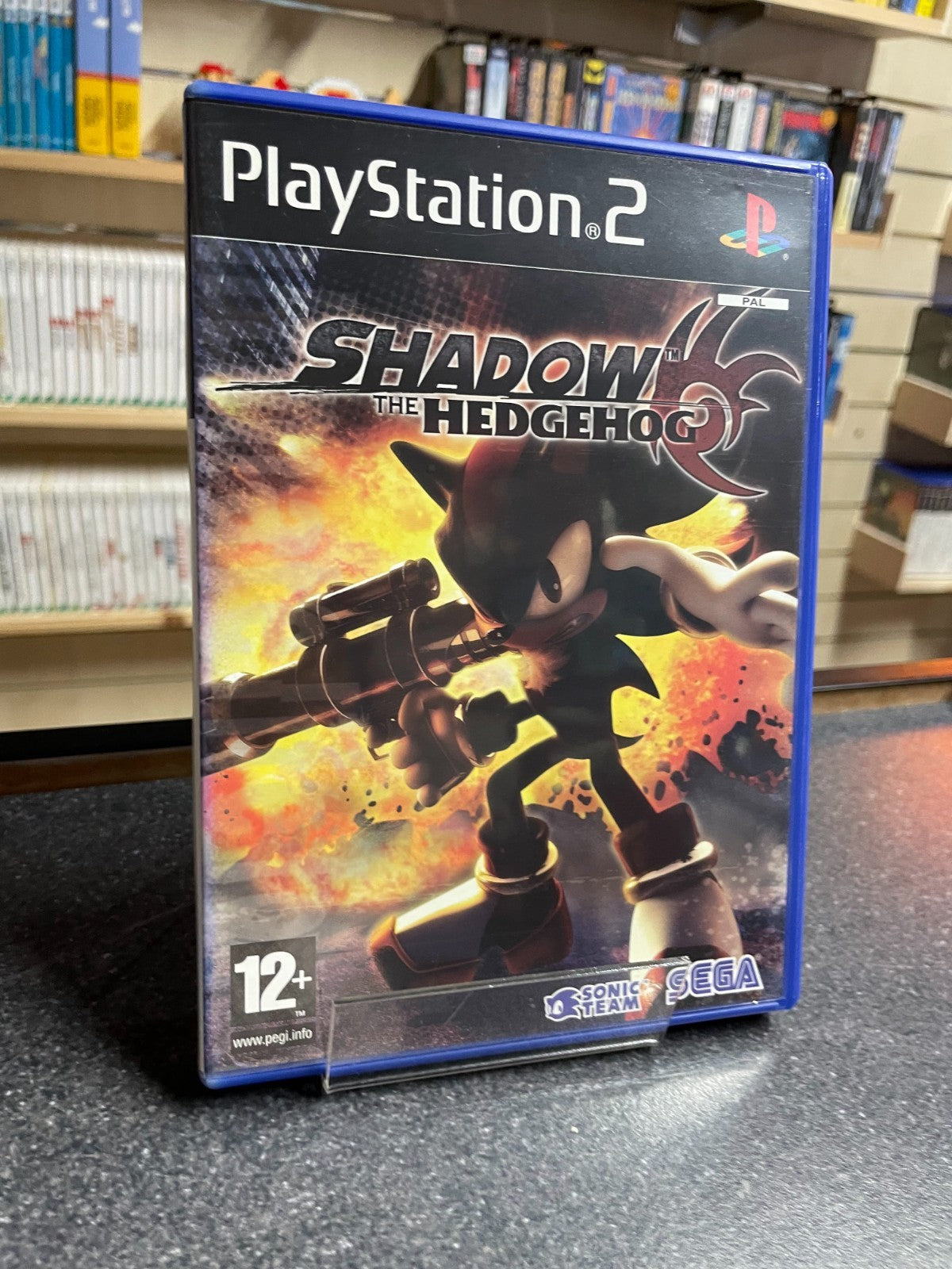 Shadow the Hedgehog - Sony Playstation 2 PS2 - Boxed w/Manual