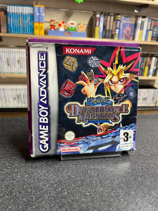Yu-Gi-Oh! Dungeon Dice Monsters - Nintendo GameBoy Advance - Boxed w/Manual