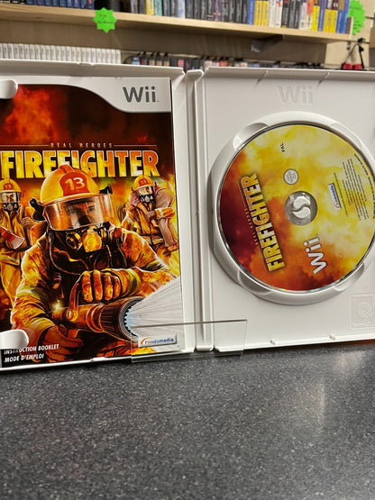 Real Heros: FireFighter - Nintendo Wii - Boxed with Manual