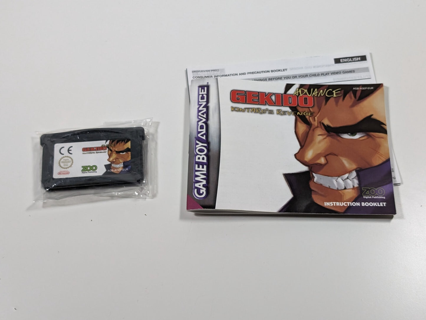 Gekido Advance - Kintaros Revenge - Nintendo Gameboy Advance GBA - Boxed CIB