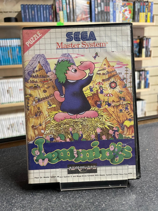Lemmings - Sega Master System - Boxed no Manual
