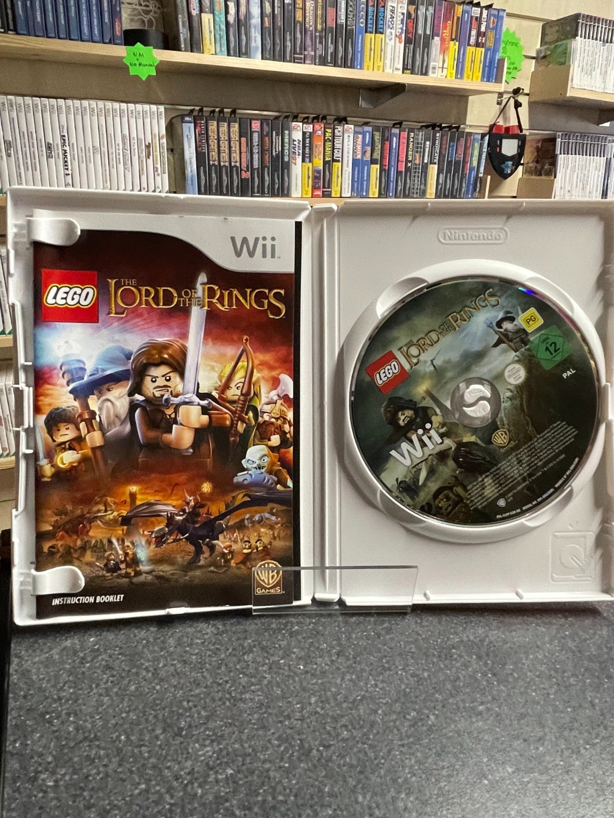 LEGO The Lord of the Rings - Nintendo Wii - Boxed with Manual