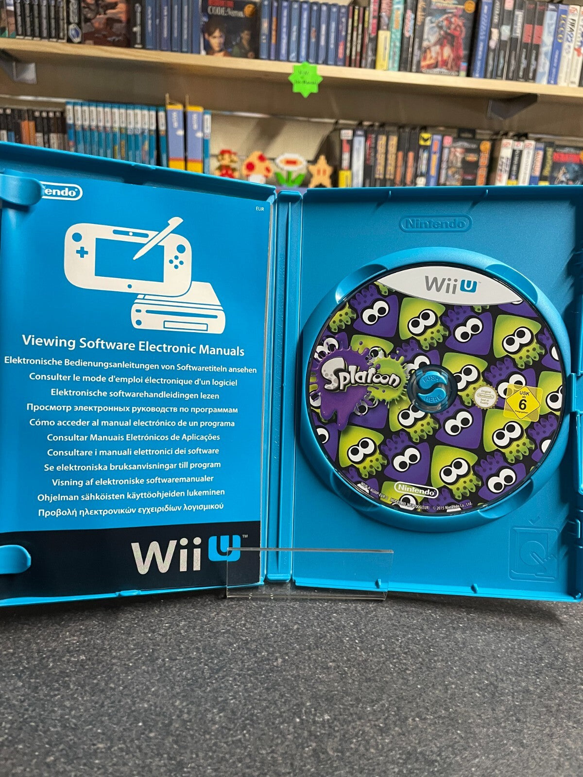 Splatoon - Nintendo Wii U - No Manual