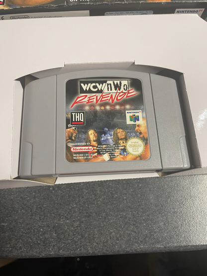 WCW nWo Revenge - Nintendo 64 N64 - Boxed & Complete