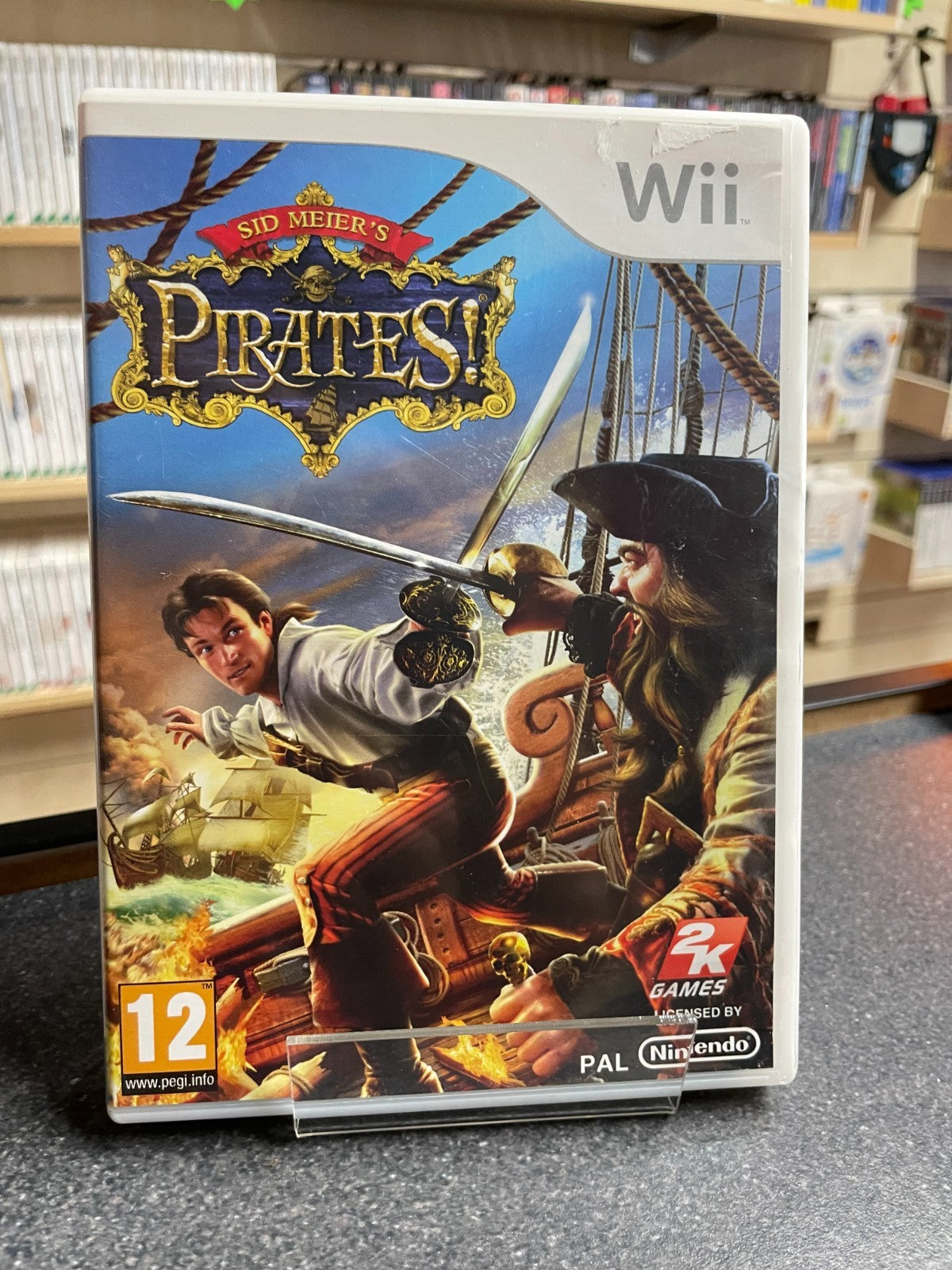 Sid Meier's Pirates! - Nintendo Wii - Boxed with Manual
