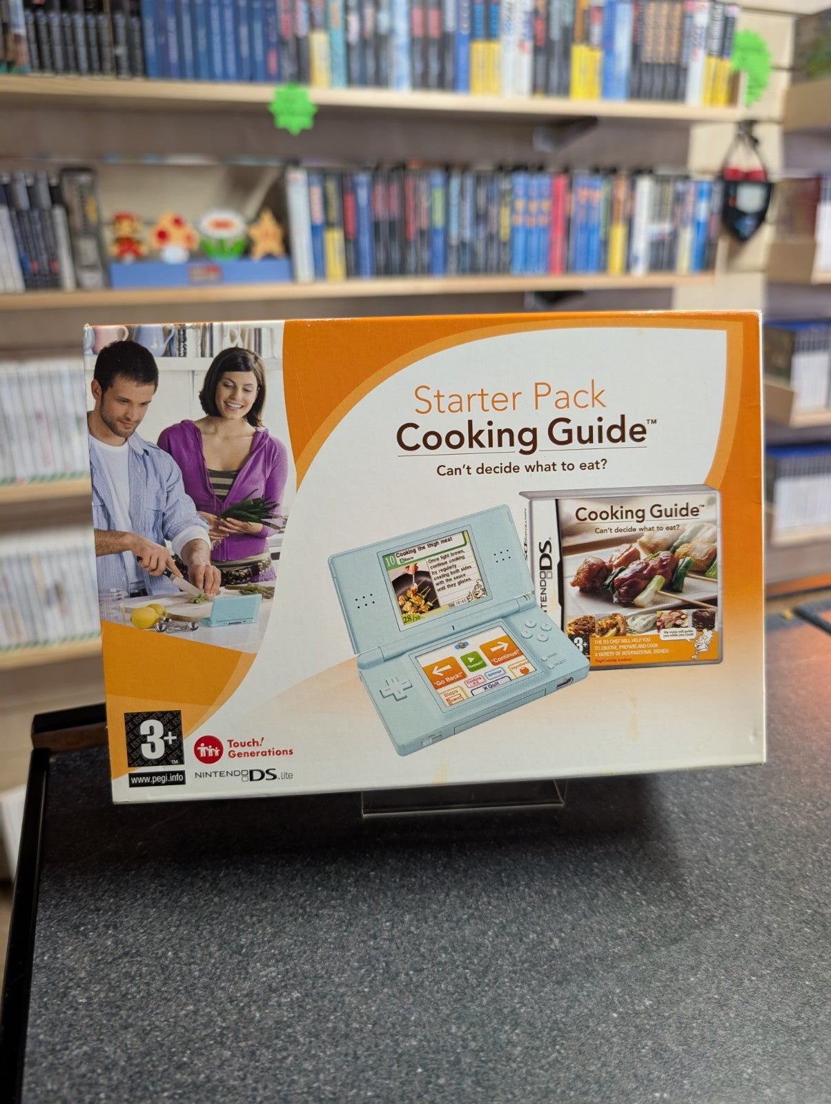 Nintendo DS Lite - Blue -  Cooking Guide Starter Pack - Boxed
