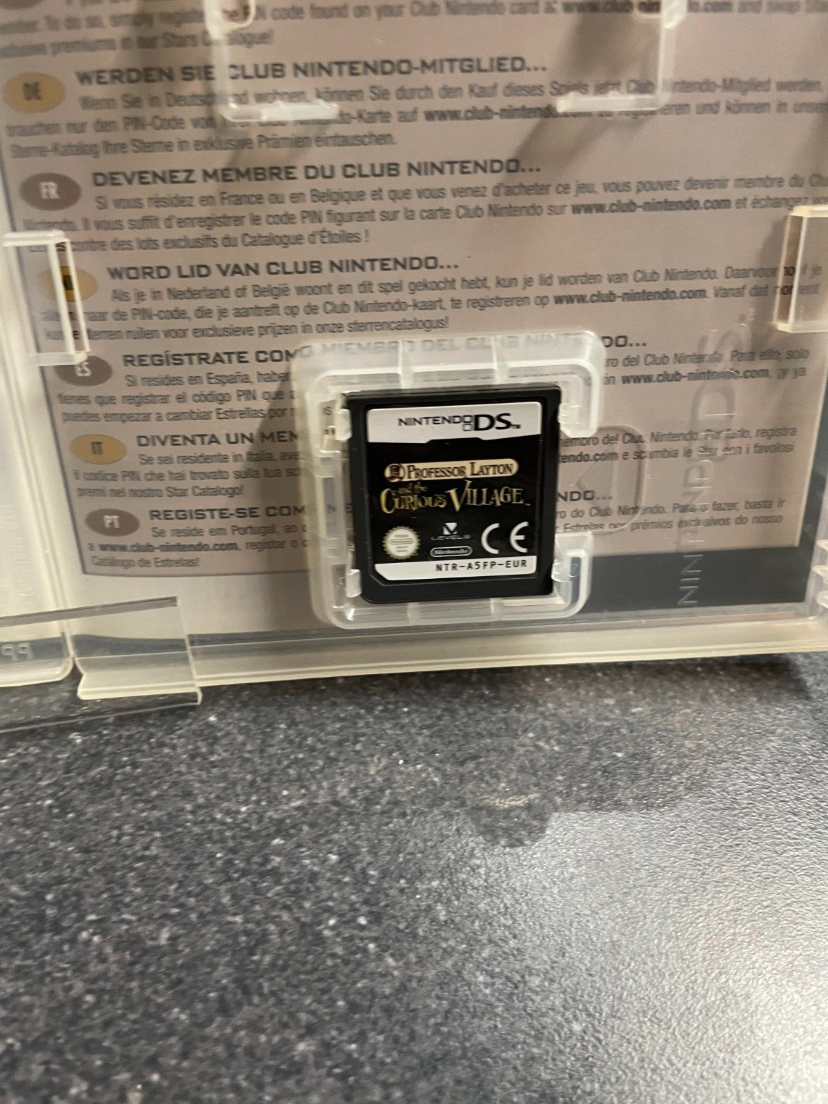 Professor Layton and the Curious Village - Nintendo DS - Boxed with Manual