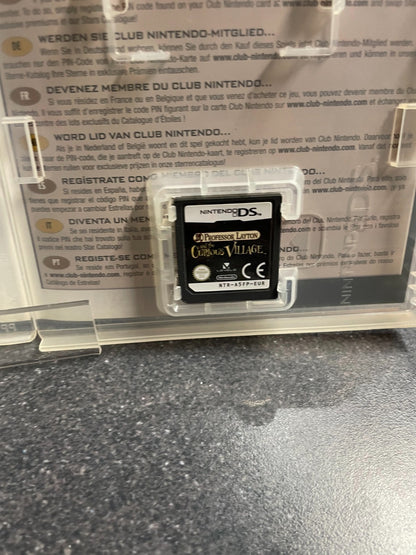 Professor Layton and the Curious Village - Nintendo DS - Boxed with Manual