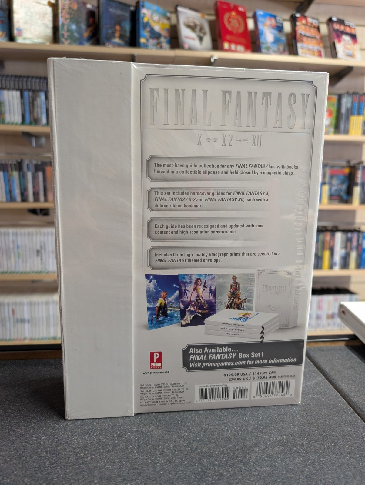 Final Fantasy VII, VIII, IX & X, X-2, XII Prima Guides - Collectors - Brand New
