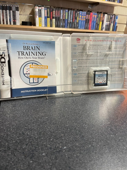 Dr Kawashima's Brain Training - Nintendo DS - Boxed with Manual
