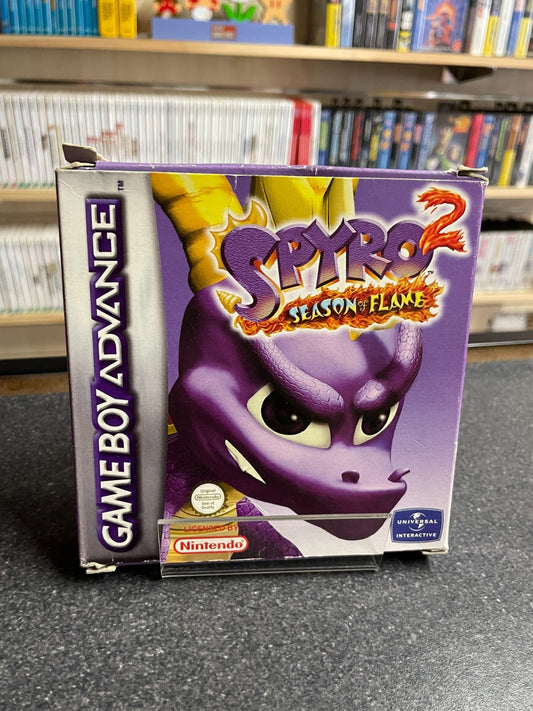 Spyro 2 Season of Flame - Nintendo GameBoy Advance - Boxed with Manual