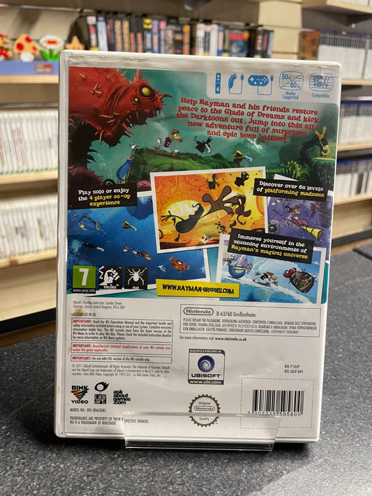Rayman Origins - Nintendo Wii  - Boxed