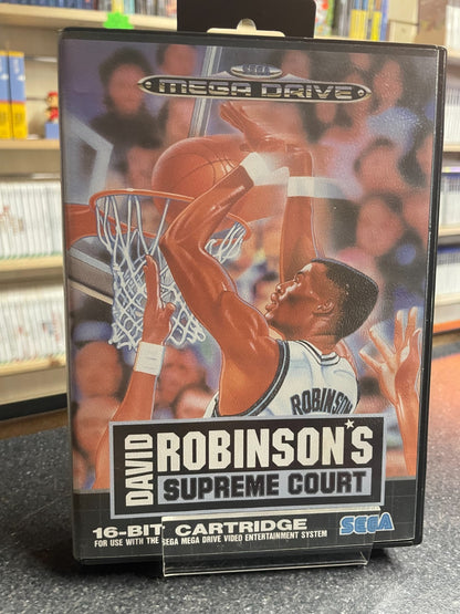 David Robinson's Supreme Court - SEGA Mega Drive - Boxed wtih Manual