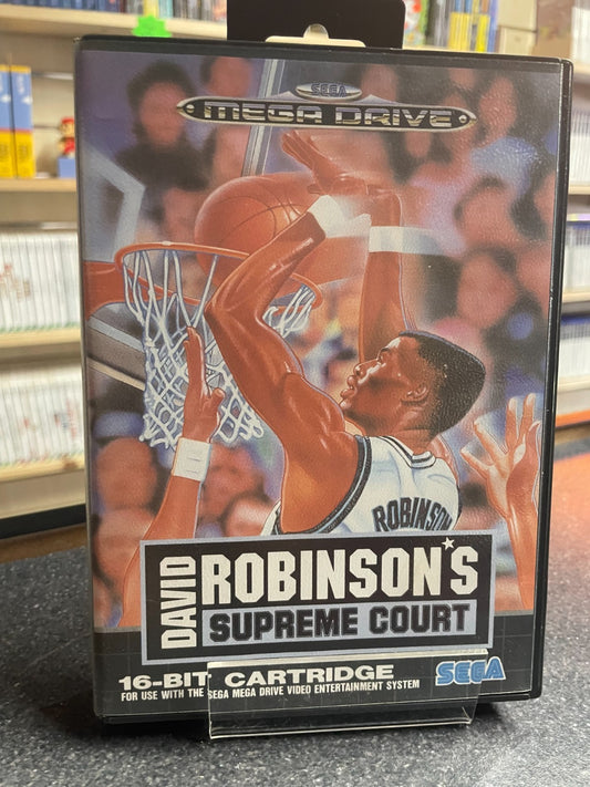 David Robinson's Supreme Court - SEGA Mega Drive - Boxed wtih Manual