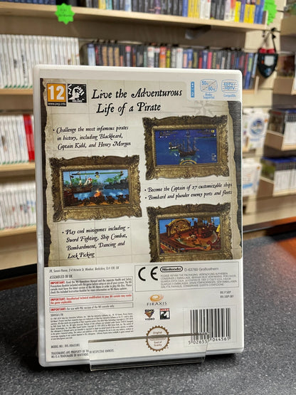 Sid Meier's Pirates! - Nintendo Wii - Boxed with Manual