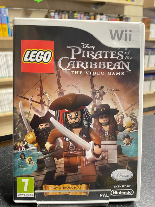 LEGO Pirates of the Caribbean: The Video Game - Nintendo Wii  -Boxed with Manual