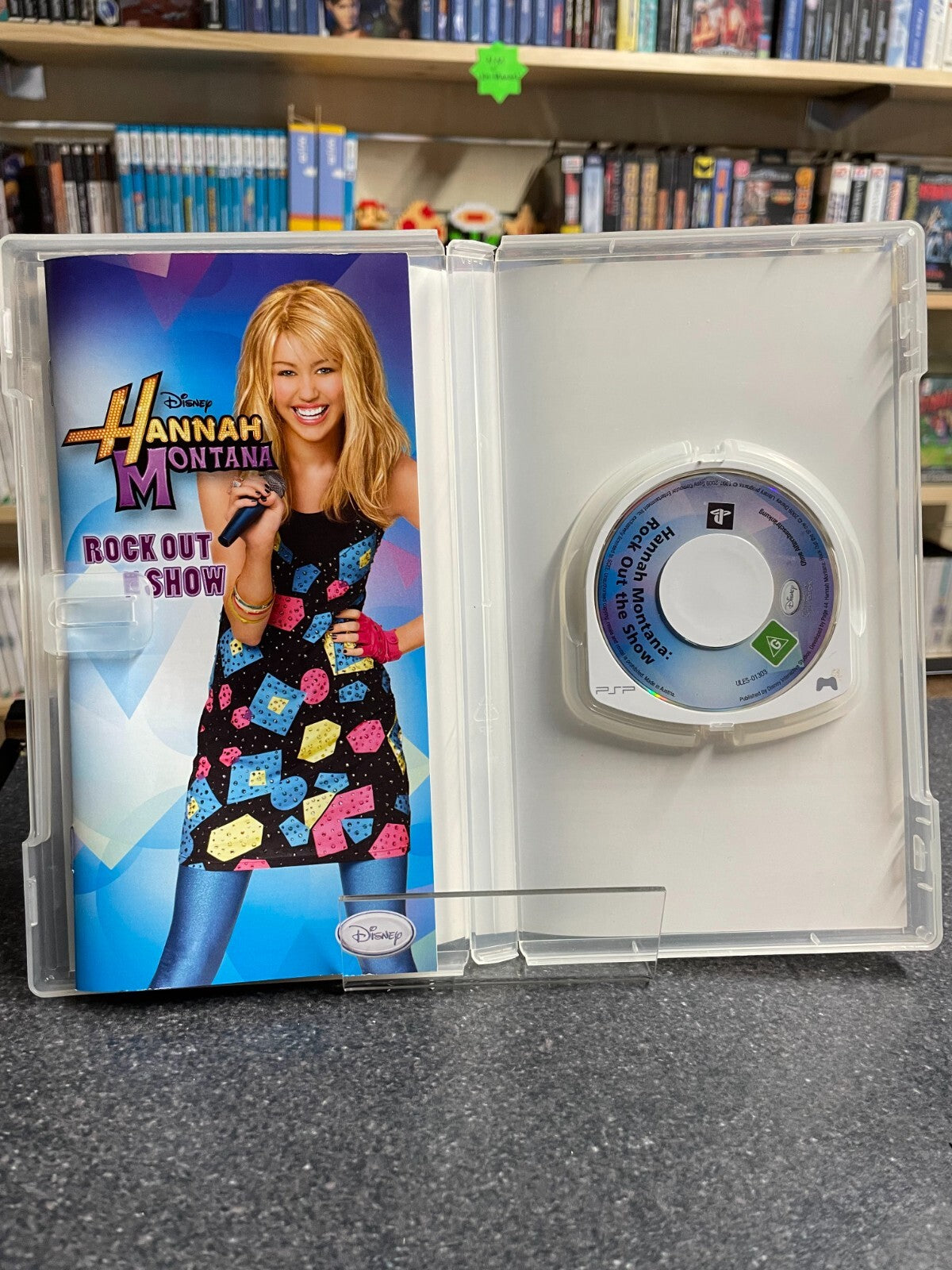 Disney Hannah Montana: Rock Out The Show - Sony - PSP - Complete with Manual