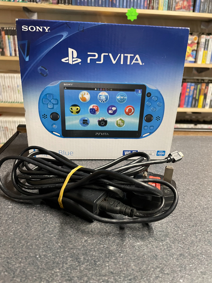 Sony - PSVITA - Aqua Blue -  Boxed & Complete