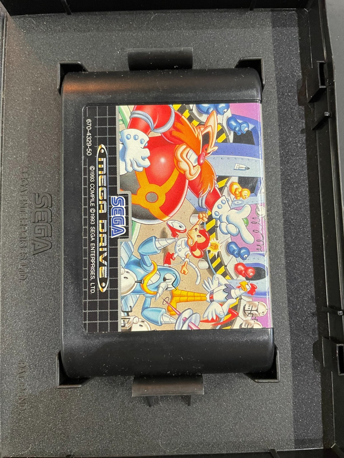 Dr. Robotnik's  Mean Bean Machine - SEGA Mega Drive  - Boxed with Manual