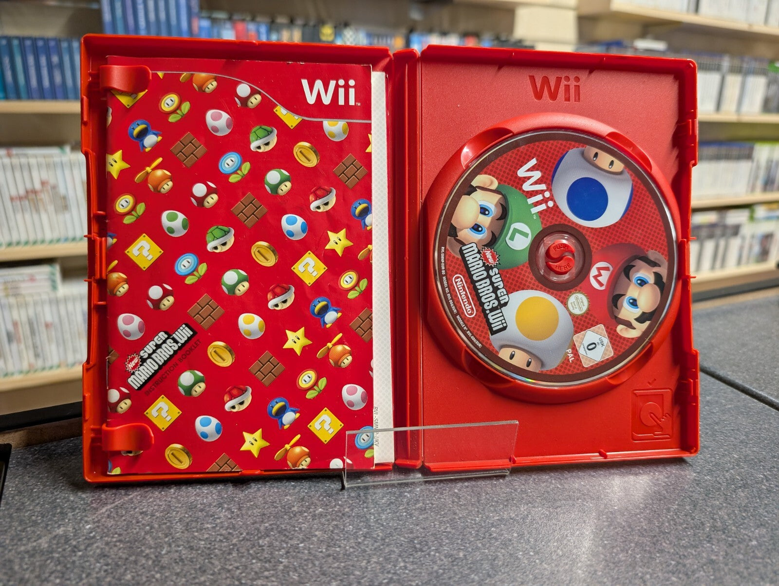 New Super Mario Bros. -  Nintendo Wii - Boxed