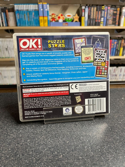 OK! Puzzle Stars - Nintendo Ds - Boxed with Manual