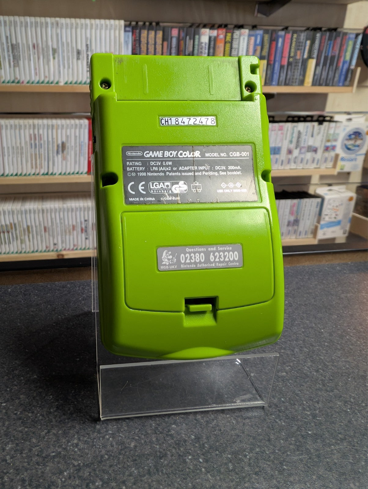 Nintendo Gameboy Color - Lime Green - Boxed