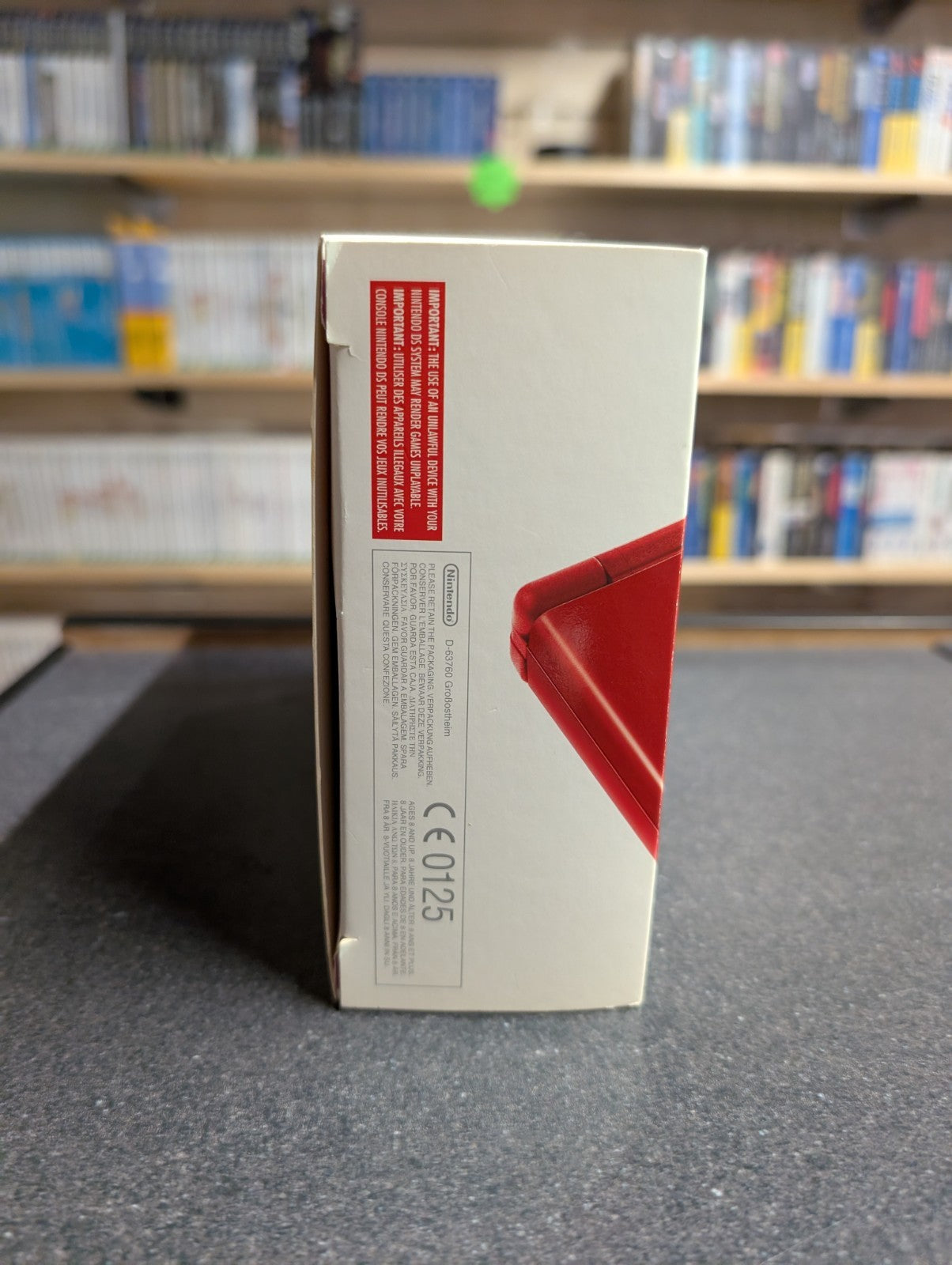 Nintendo DS Lite - Red - Boxed Near Mint Condition