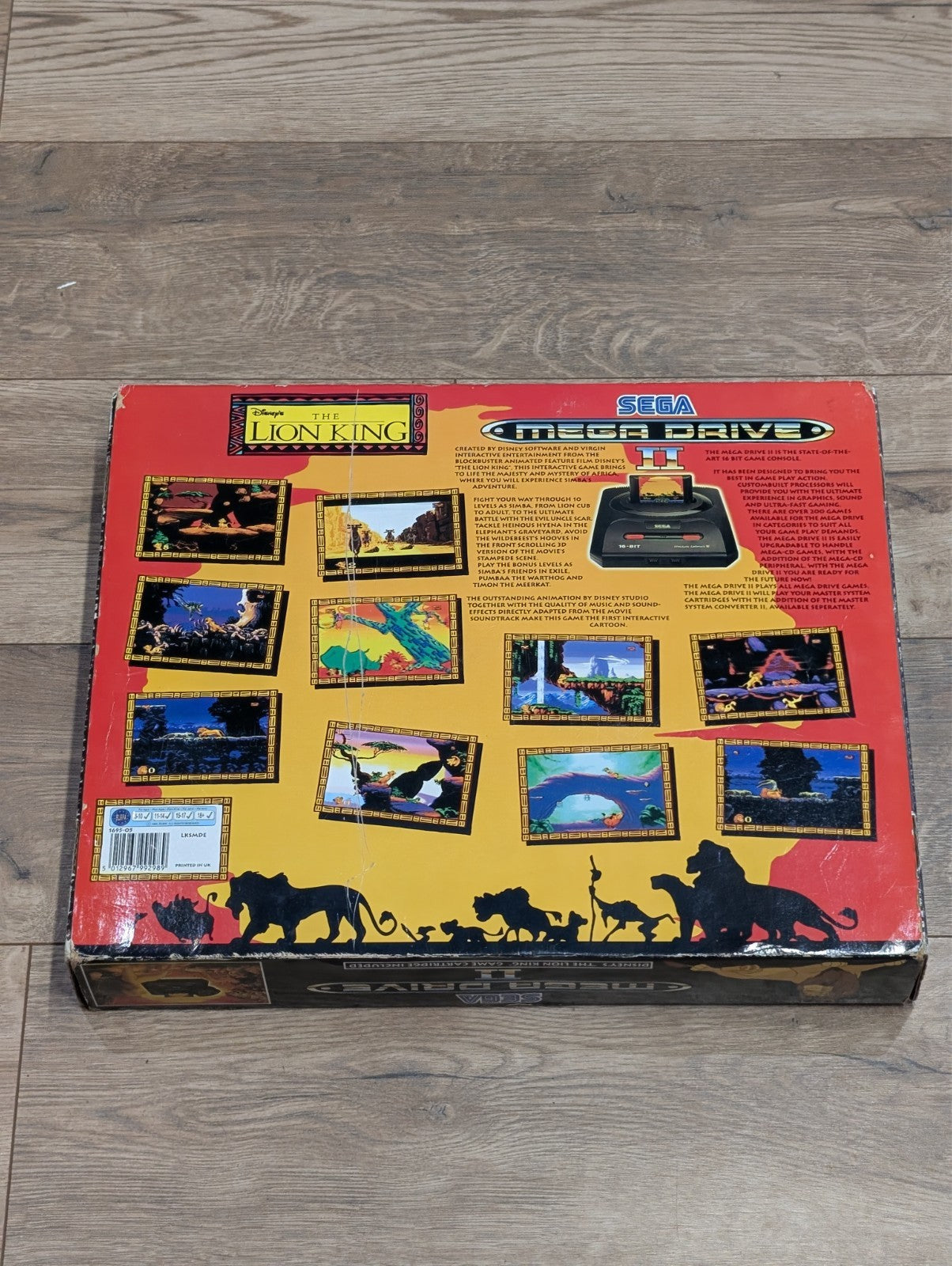 SEGA Megadrive II - Lion King Edition Console - Good Condition - Tested