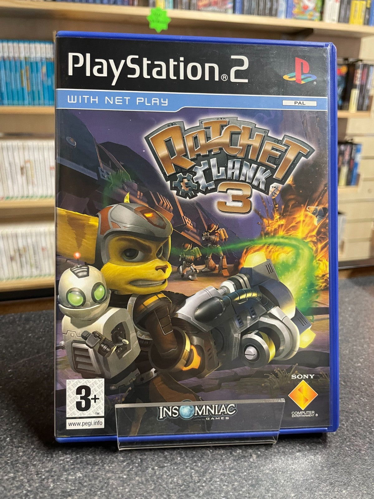 Rachet & Clank 3- Sony Playstation 2 PS2 - Boxed w/Manual