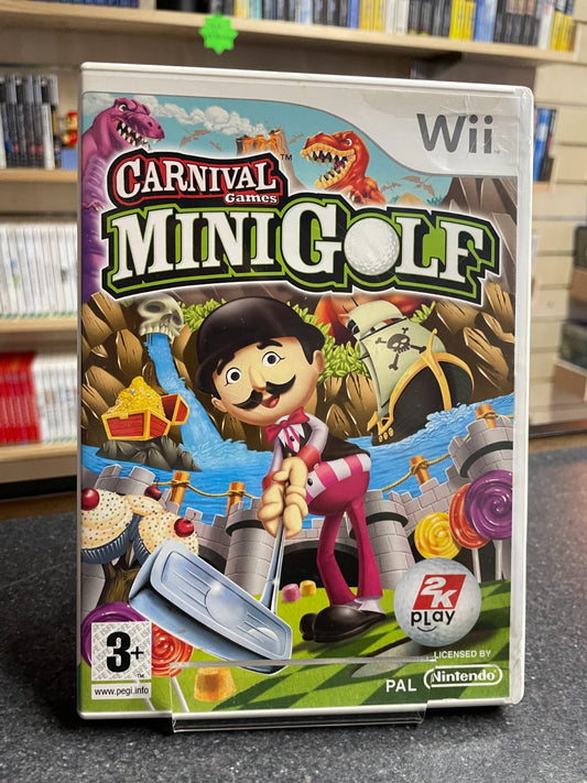 Carnival Games, Mini Golf - Nintendo Wii - Boxed with Manual